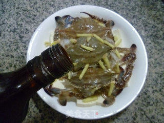小娘蟹蒸豆腐的做法步骤：8
