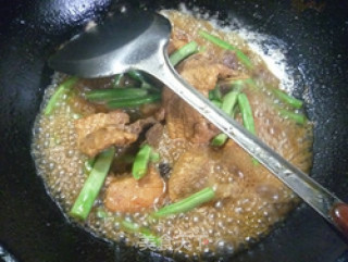梅豆烧大排的做法步骤：16