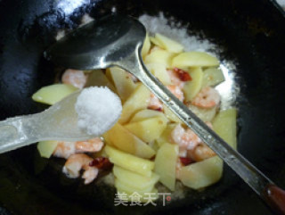 虾仁炒土豆的做法步骤：10