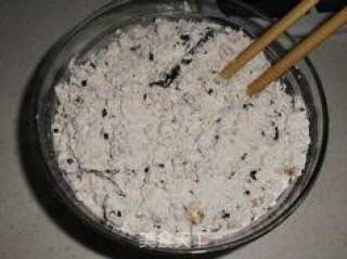 海苔肉松饼干的做法步骤：4