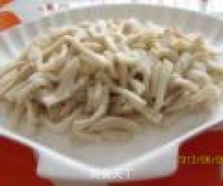 杏鲍菇炒韭菜莛的做法步骤：4