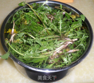 蒲公英鸡蛋汤的做法步骤：1