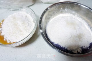 双色蒸糕的做法步骤：3