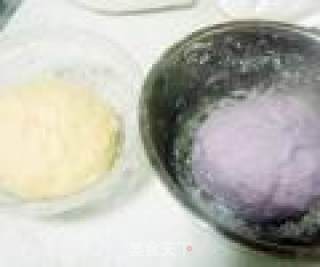 双色蒸糕的做法步骤：4