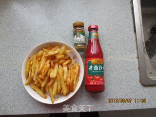 自制 薯条的做法步骤：7