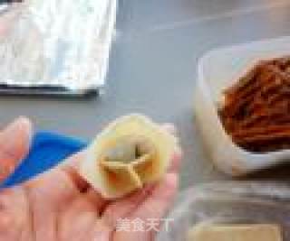 【快手早餐】----------牛肉馄饨的做法步骤：6
