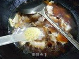 五花肉烧黄鱼鲞的做法步骤：15