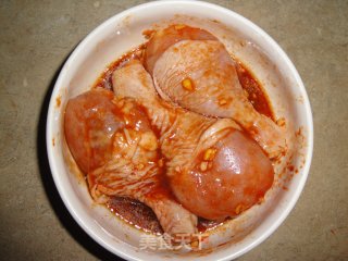 速烤韩味小鸡腿的做法步骤：4