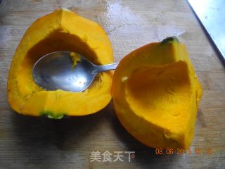 没有馅一样好吃的南瓜饼的做法步骤：2