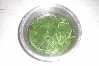蒜香茼蒿的做法步骤：3