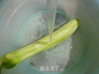 面筋炒夜开花的做法步骤：5