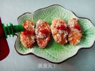 让孩子爱上胡萝卜——炸胡萝卜排的做法步骤：7