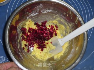 蔓越莓饼干的做法步骤：3