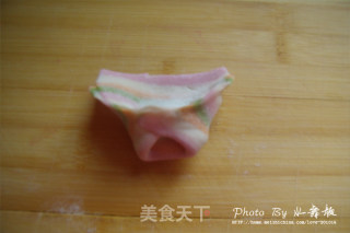 【彩虹馄饨】为宝宝打造的美食的做法步骤：12