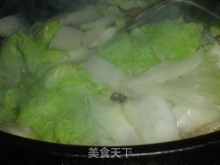 大白菜木耳肉片的做法步骤：11