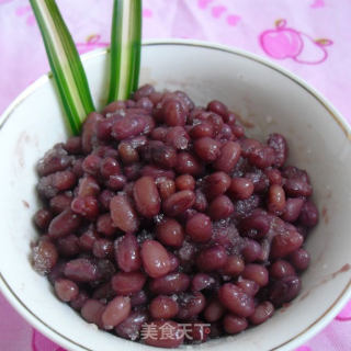 自制蜜红豆的做法步骤：7