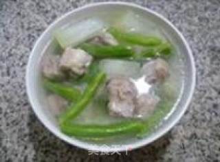 冬瓜梅豆排骨汤的做法步骤：14