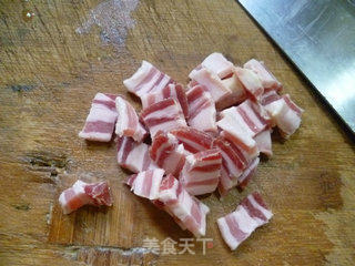 梅豆风干肉炒土豆的做法步骤：5