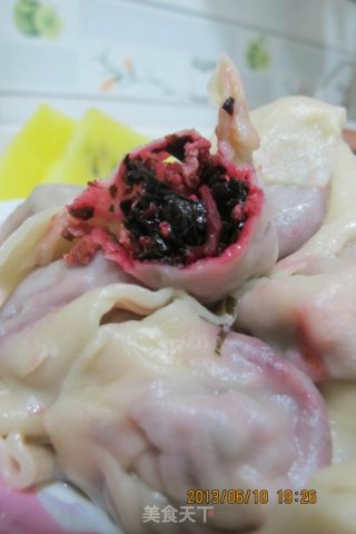 赤苋燕饺的做法步骤：7