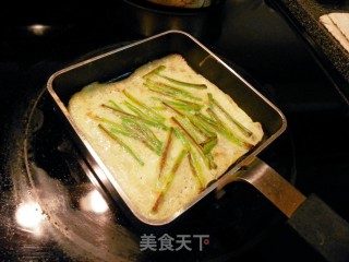 蒜苗煎蛋的做法步骤：6