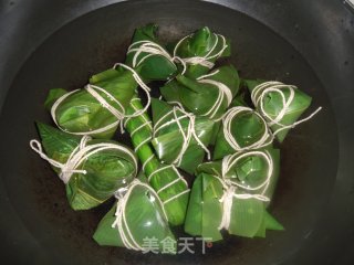水晶蜜豆粽的做法步骤：11
