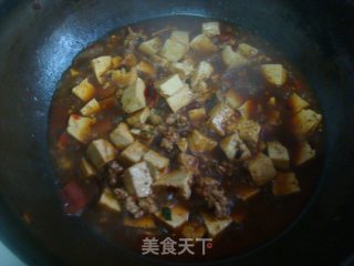 家常麻辣豆腐的做法步骤：6