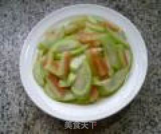 西瓜皮炒夜开花的做法步骤：13