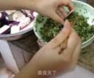 酿茄子的做法步骤：3