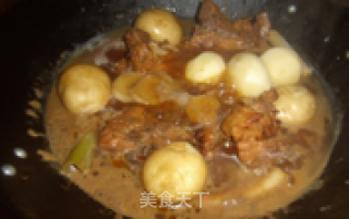红烧排骨炖小土豆的做法步骤：8