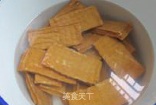 香卤豆腐干的做法步骤：1