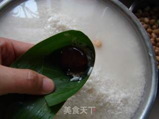 蜜枣粽子的做法步骤：5