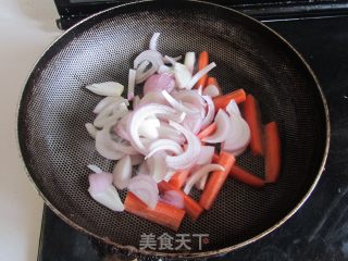 韩式辣炒年糕的做法步骤：2