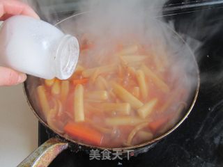 韩式辣炒年糕的做法步骤：7