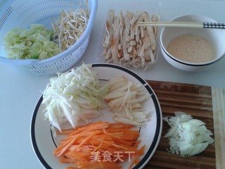 什锦炒饼丝（墨西哥饼）的做法步骤：6