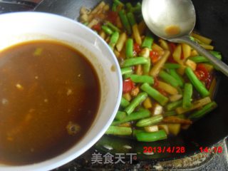 土豆豆角焖面的做法步骤：6
