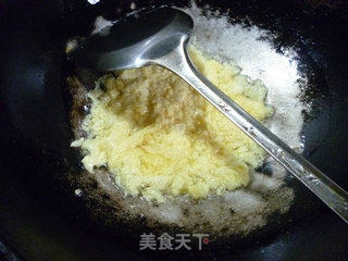 鸡蛋西瓜皮炒饭的做法步骤：6