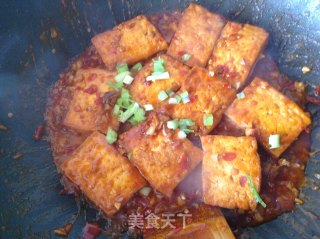 鱼香脆皮豆腐的做法步骤：6