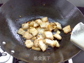 什蔬回锅肉的做法步骤：6