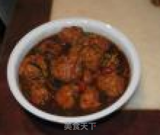 红烧狮子头的做法步骤：7