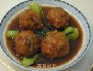 红烧狮子头的做法步骤：8