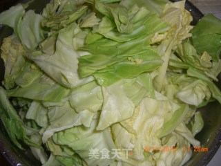 清炒卷心菜的做法步骤：4