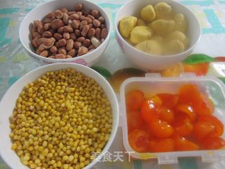 排骨板栗蛋黄粽的做法步骤：5
