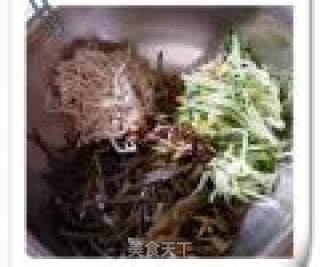 虾干拌三丝的做法步骤：8