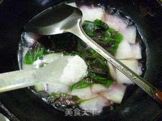 红苋菜冬瓜汤的做法步骤：8