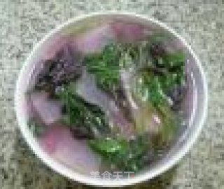 红苋菜冬瓜汤的做法步骤：11