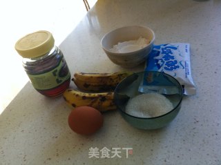 香蕉松饼的做法步骤：1