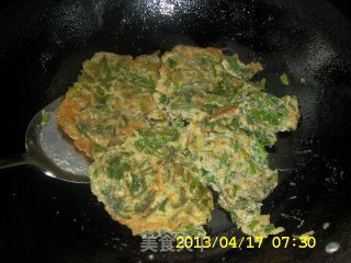 香椿芽炒鸡蛋的做法步骤：8