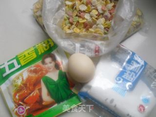 香脆杂粮片的做法步骤：1