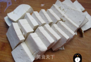 青菜豆腐的做法步骤：1
