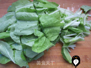青菜豆腐的做法步骤：2
